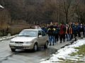 Utocnici idu za vlajkovou lodou Henryho Morgana dobyt Panamu